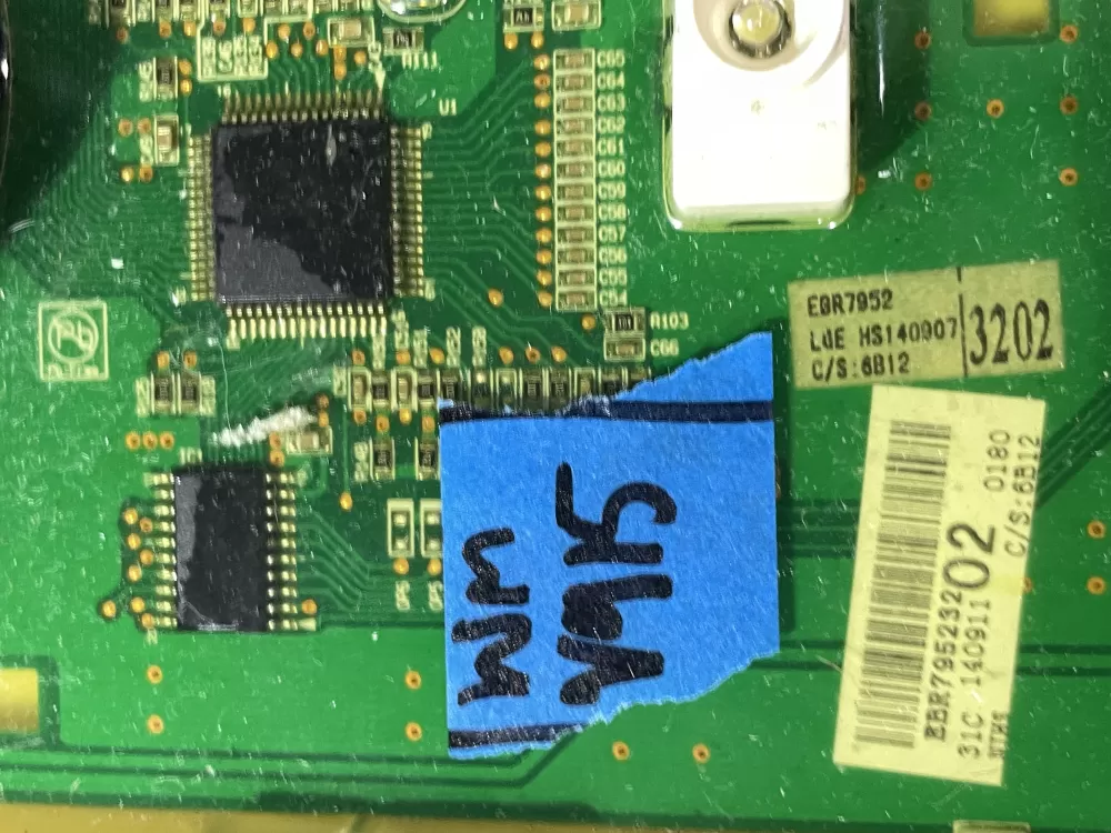 LG EBR76546303 EBR79523202 PS11710951 Washer Control Board AZ205200 | Wmv915