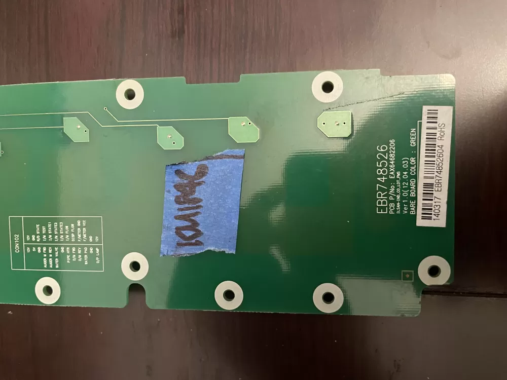 LG EBR74852604 Refrigerator Control Board Display AZ70314 | KM1846
