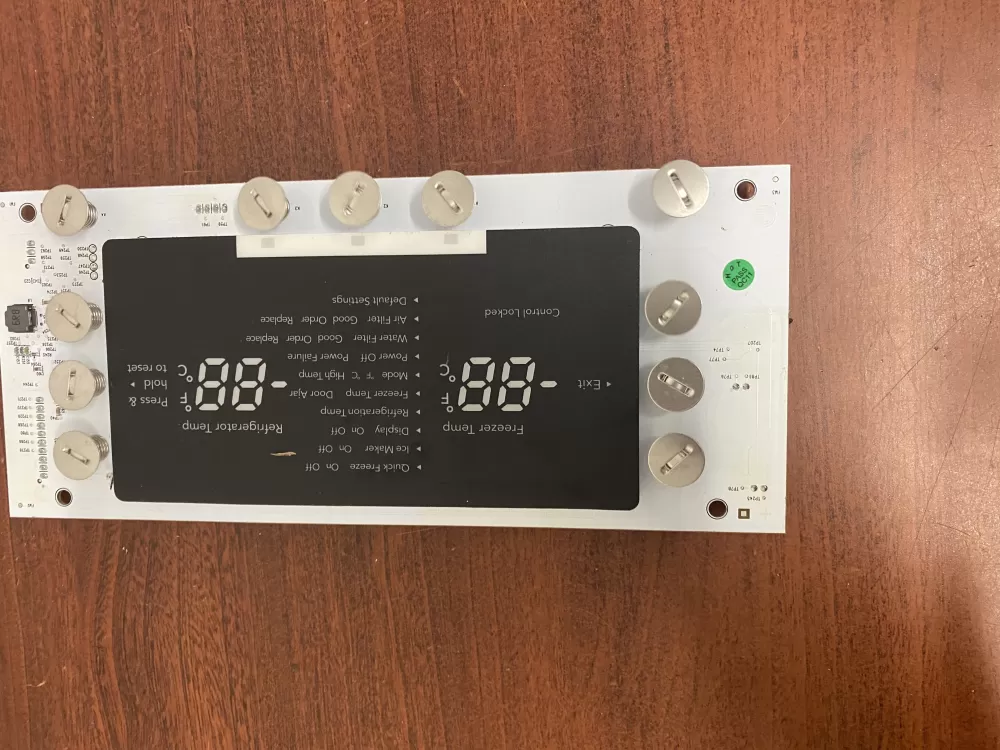 Frigidaire  Electrolux A05860726/A  Refrigerator Control Board Display