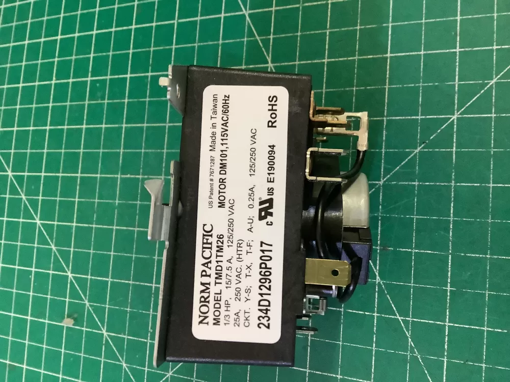 Kenmore  General Electric WE4M521 WE04X22654 PS11721520 234D1296P017 Dryer Timer