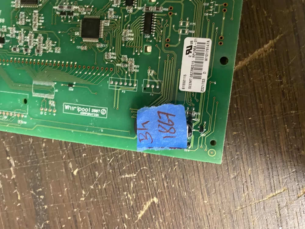 Whirlpool W10179147 Refrigerator Dispenser Control Board AZ52492 | BK1867