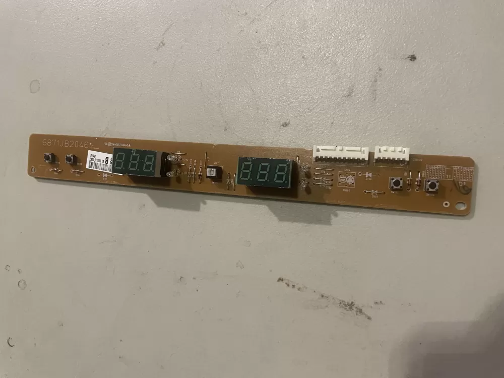 LG Kenmore 6871JB2046B 6871JB2046 B Refrigerator Control Board AZ41780 | KM416