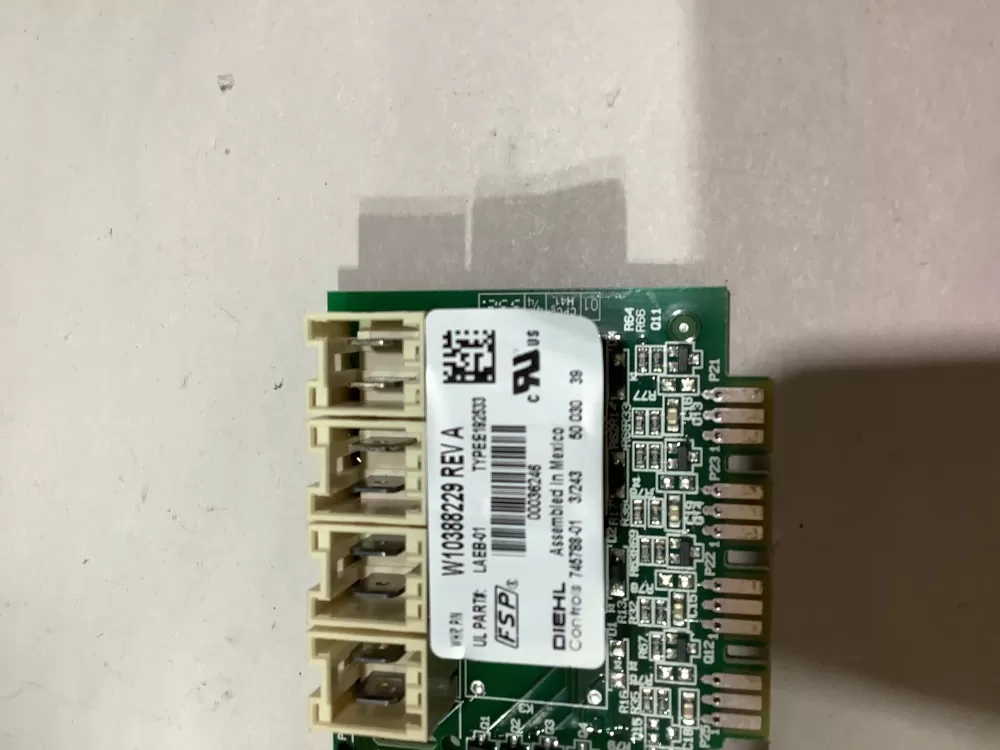 Whirlpool Maytag W10388229 WPW10388229 Washer Control Board AZ142479 | ZC2397