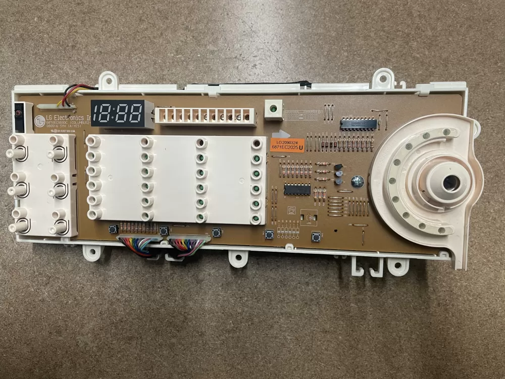 LG Kenmore 6871EC2025U Washer Control Board