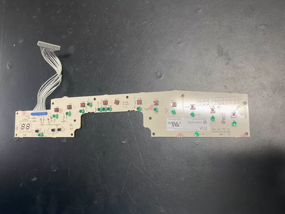 GE 165D7803P001 Dishwasher Control Board