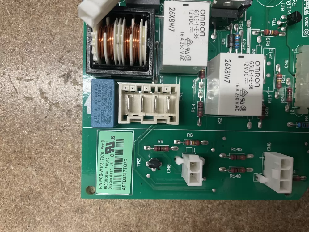 Whirlpool Kenmore W10205552 Refrigerator Control Board AZ15179 | KM1602