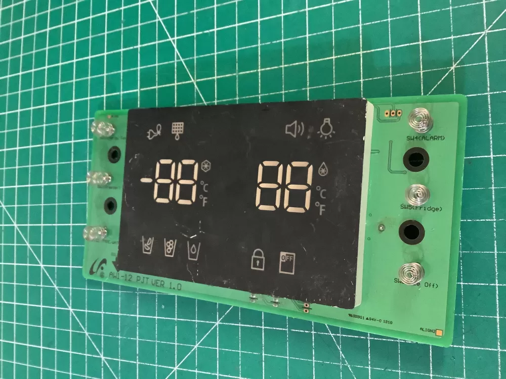 Samsung DA92-00368B DA92-00368 B Refrigerator Dispenser UI Control Board