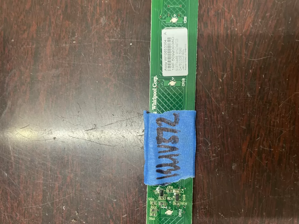 Whirlpool KitchenAid W10653364 Dishwasher Control Board User AZ33929 | KMV372