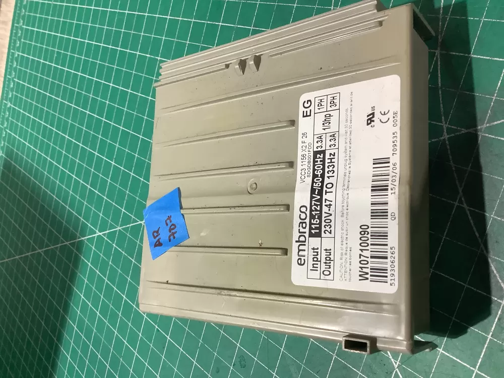 Kenmore W11087200 Refrigerator Control Board Inverter AZ196839 | AR707