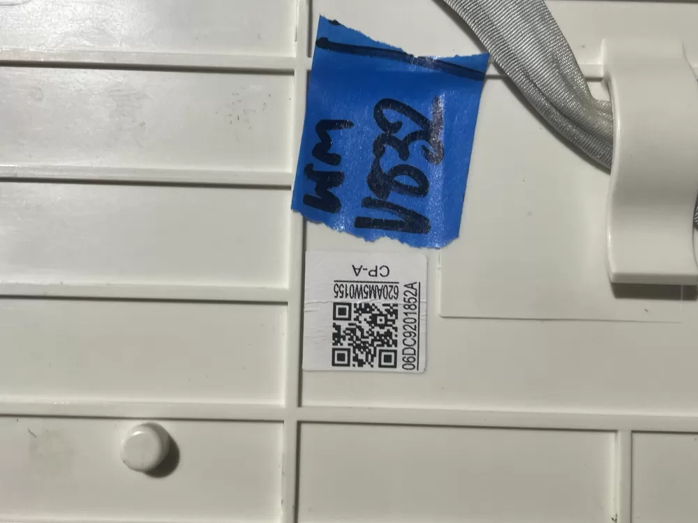 Samsung DC92-01852A Dryer User Interface Control Board AZ185980 | Wmv832