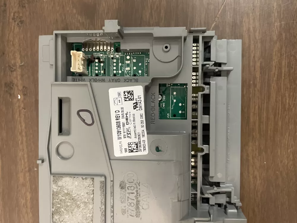 Whirlpool W10913608 W10913971 Dishwasher Control Board AZ37435 | KM455