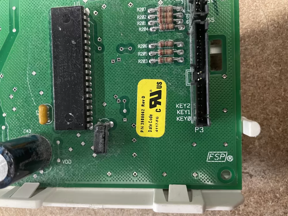 Whirlpool WP8546219 3980062 WP3980062 Dryer Control Board AZ9324 | KM1515