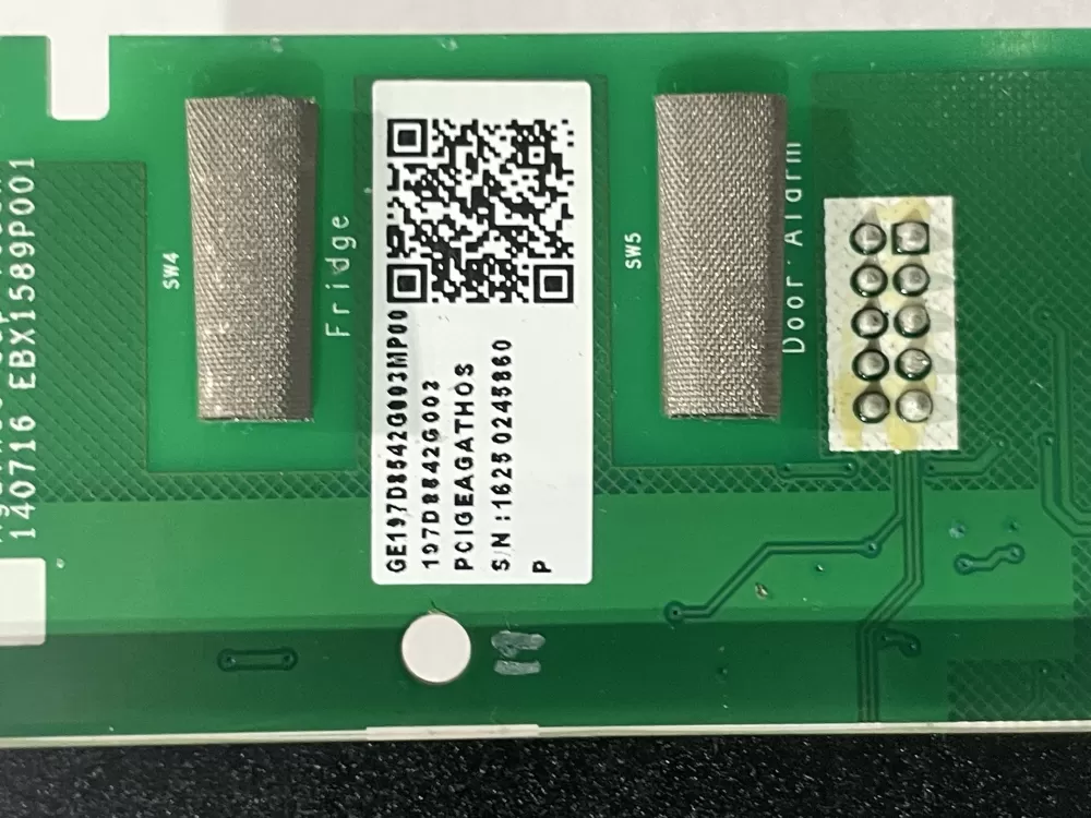 GE 197D8542G002 Refrigerator Dispenser Control Board AZ169452 | Wm2591