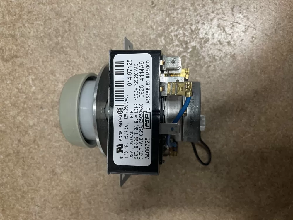 Whirlpool  Maytag  Amana AP6008573 3406725 WP3406725 PS11741713 Dryer Timer