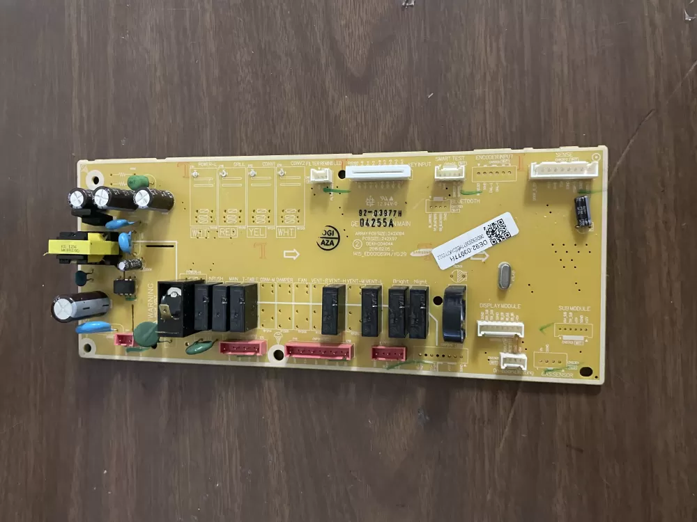 Samsung Wb56x30187 Microwave Control Board Panel AZ69856 | KM1638