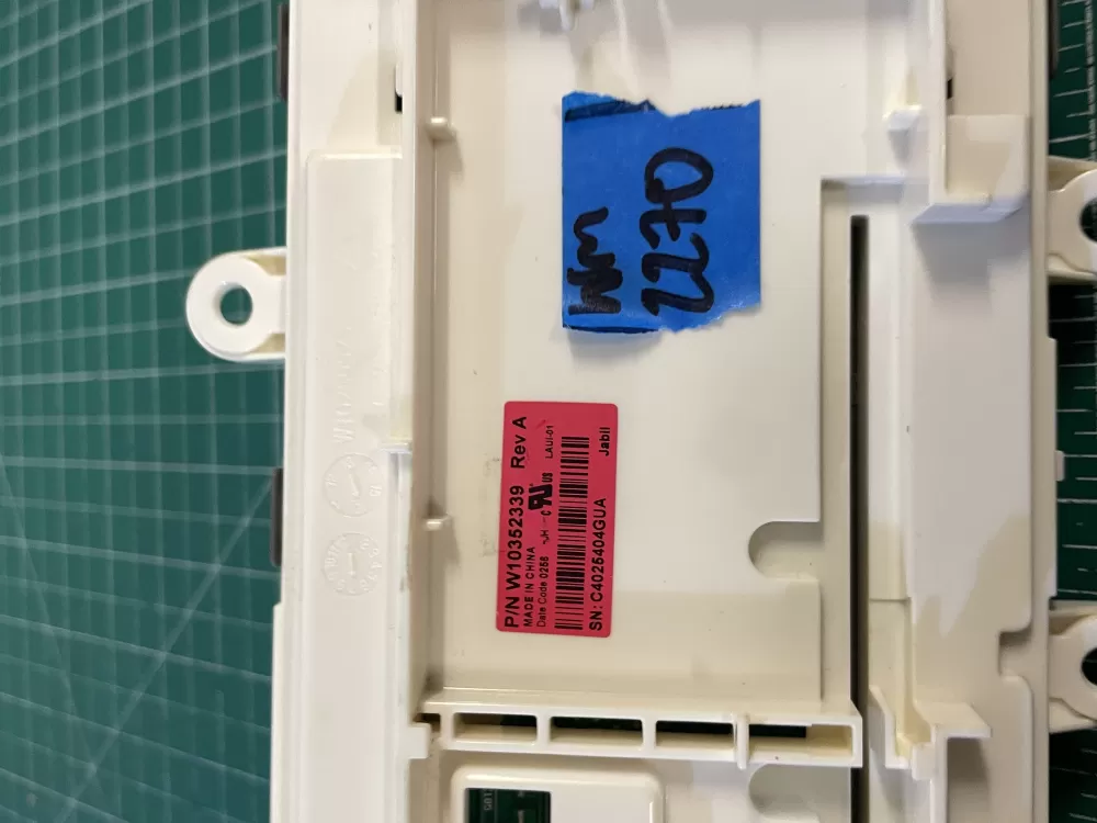 Whirlpool W10352339 Washer Control AZ206828 | Wm2270