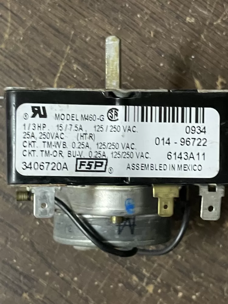 Whirlpool 3406720A PD00055932 3406720 529119 Dryer Timer AZ43625 | Wm1446