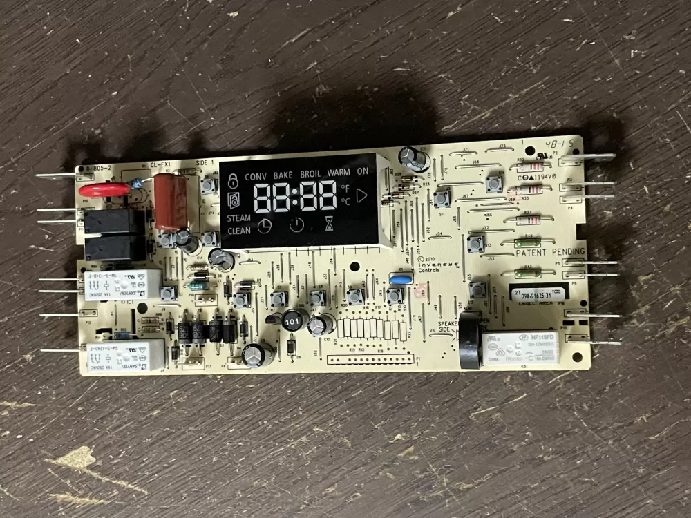 Whirlpool 098-01625-31 Range Control Board Display
