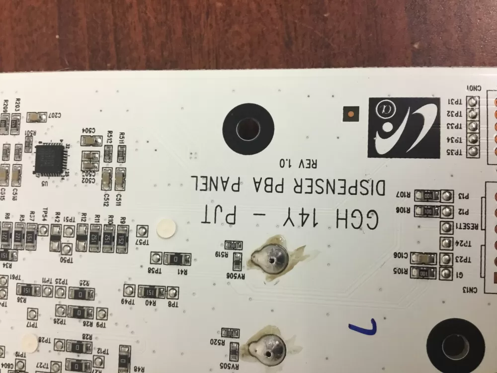 Samsung DA41-00522A Refrigerator Dispenser Control Board AZ30750 | NR884