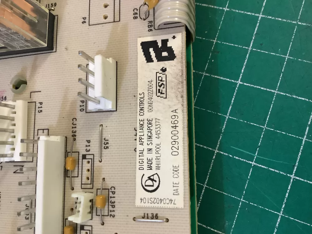 Whirlpool oven control board 00N0402Z004 AZ205098 | NRV909