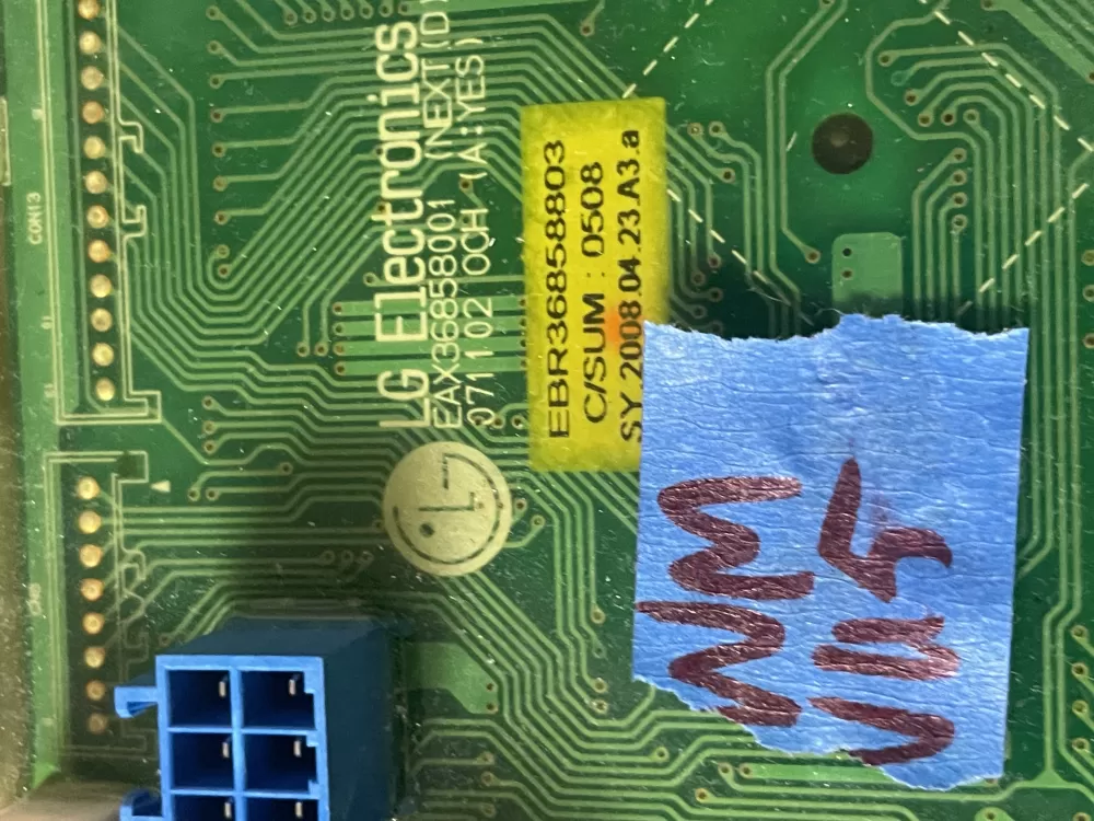 LG Kenmore GE EBR36858803 EAX36858001 Dryer Control Board AZ45060 | Wmv115