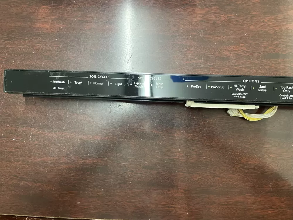 Whirlpool  KitchenAid W10537423 W10803367 PS11703472 Dishwasher Control Board Panel