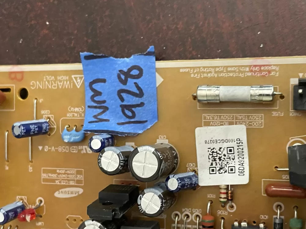 Samsung DA92 00215P Refrigerator Control Board AZ81143 | Wm1928
