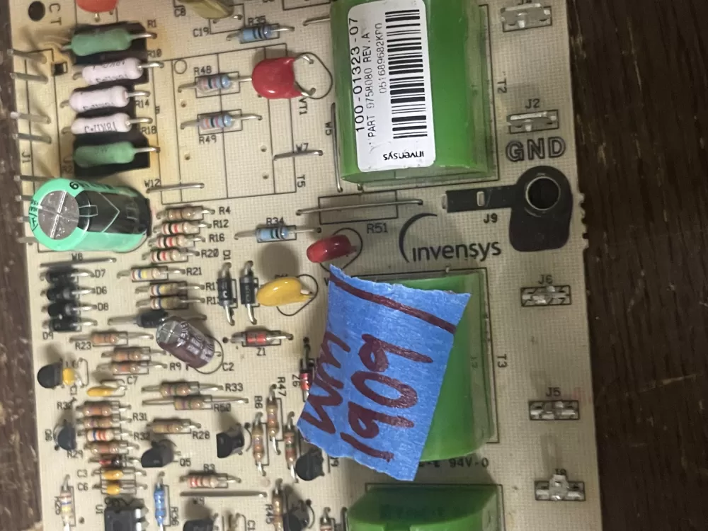 Whirlpool Amana 100 01323 07 9758080 Range Control Board AZ51866 | Wm1909