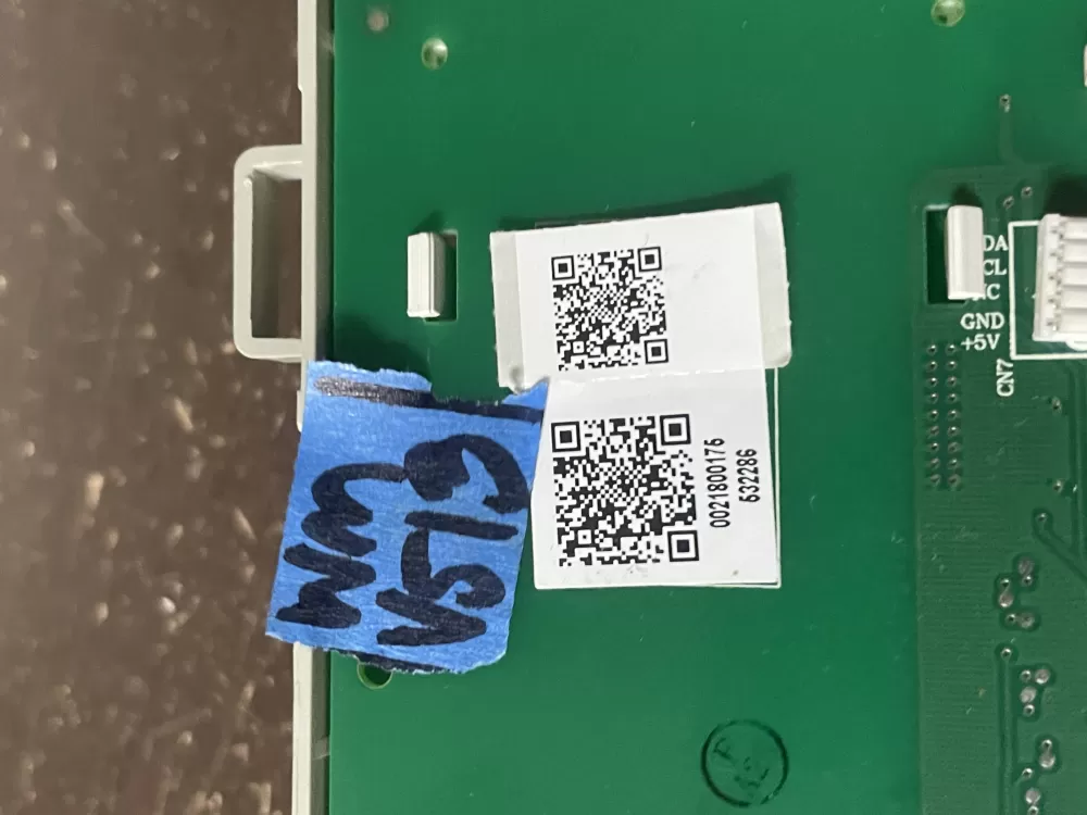 GE WE04X28522  0021800175A Dryer Control Board User Interface AZ54983 | Wmv314