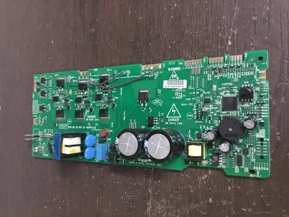 Fisher & Paykel Washer Control Board 421306USP 420767-D 420768-D AZ19634 | NR175