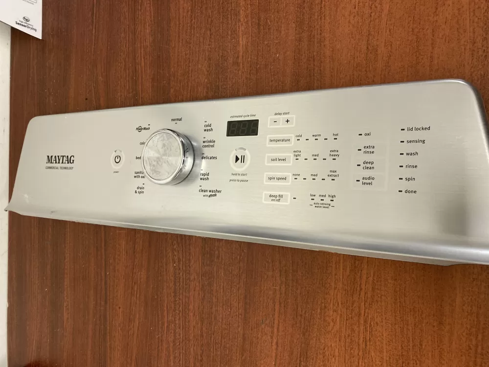 Maytag W10894757 W11035067 W11135393 Washer Control Board Panel