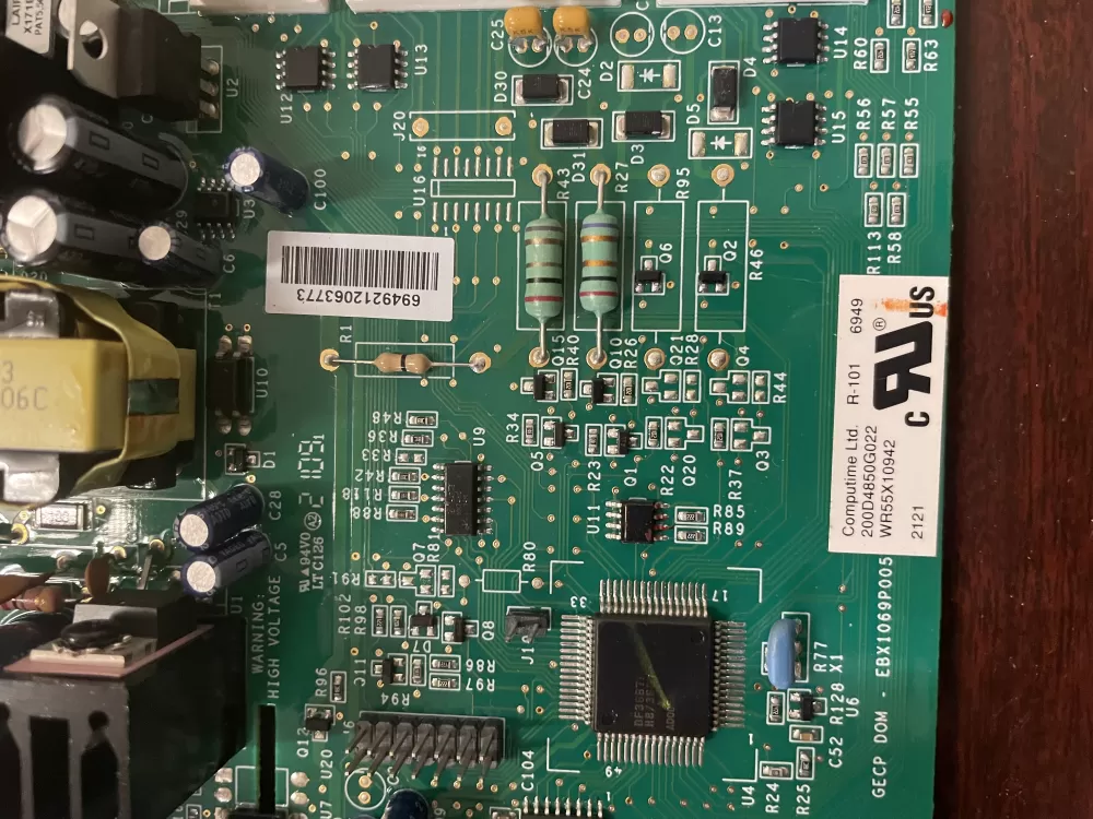 GE 200D2260G008 PD00074367 AP7188100 Refrigerator Control Board AZ48014 | KM696