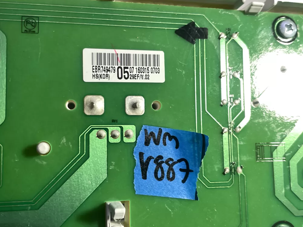 Kenmore EBR74947905 Dryer Control Board AZ196872 | Wmv887