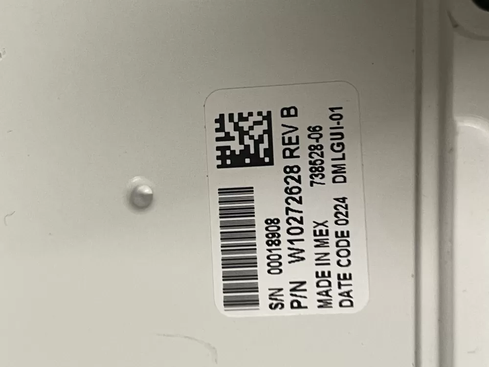 Kenmore W10272628 W10351989 Washer Interface Control Board AZ51049 | Wmv466