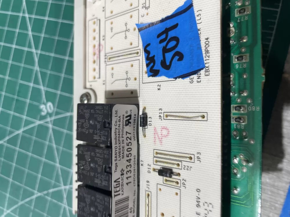 GE 175D5261G040 EBX1129P004 WH12X10614 Washer Control Board AZ195523 | Wm504