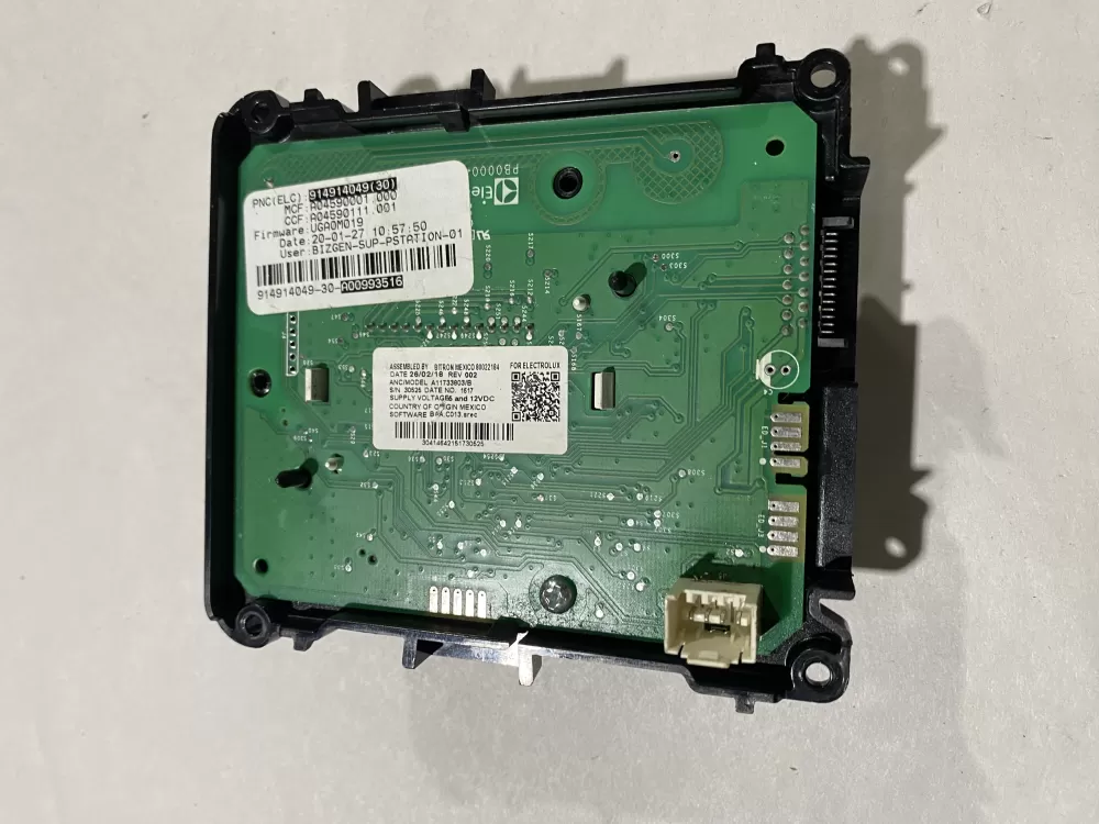 Electrolux Frigidaire A00993515 A11733803 Dryer Control Board AZ149880 | BK2495