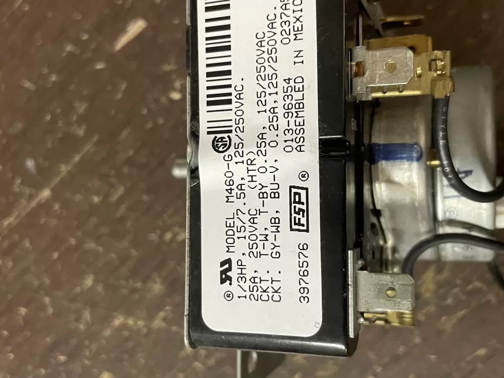 Kenmore 3406702A WP3976576 3406015 3406702 3976576 Dryer Timer AZ48888 | Wm1791