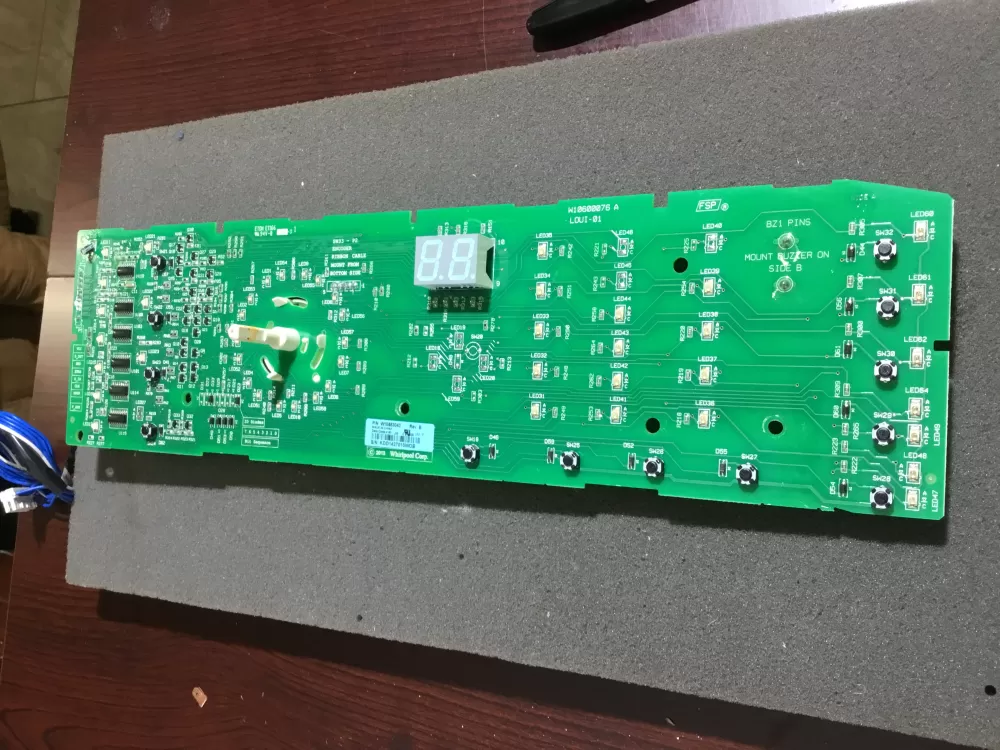 Whirlpool  Kenmore W10583043 WPW10578751 AP6023176  W10578751 PS11756517 Washer Control Board Interface