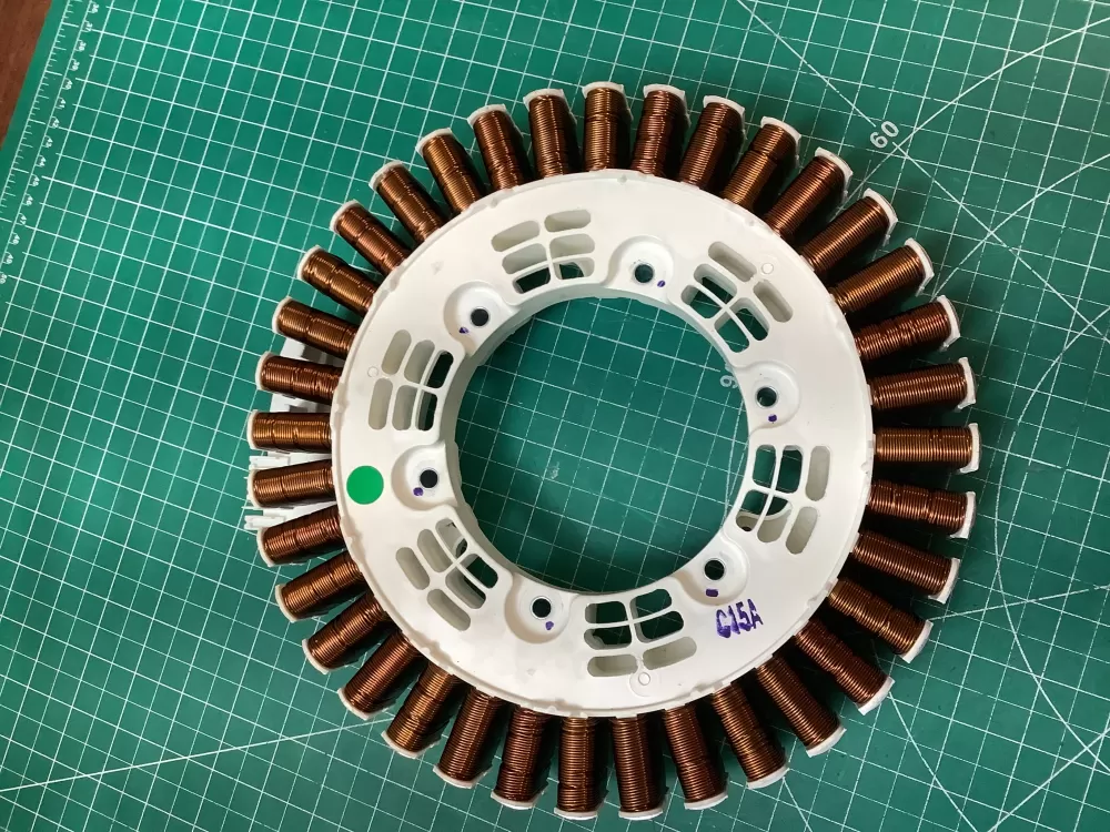 Samsung DC31-00098A Washer Stator Motor AZ213509 | SLA353