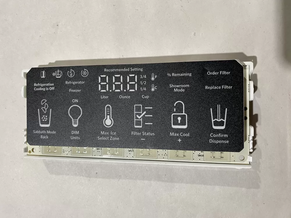 KitchenAid W10761088 W10807858 W10845523 W10845525 W11093697 W11089931 PS12070712 Refrigerator Control Board