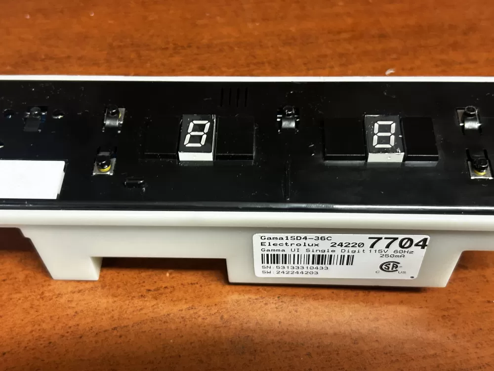 Frigidaire A01078804 242207704 Refrigerator UI Control Board AZ184991 | GL2629