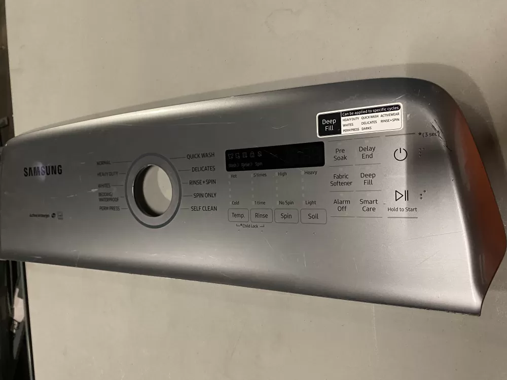 Samsung DC64-03825F DC64-03825A Washer Control Board Panel AZ27336 | BK87