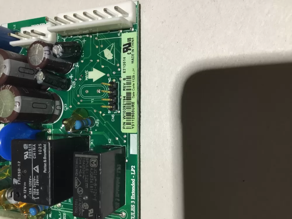 Whirlpool W10392194 Refrigerator Control Board AZ158194 | BG160