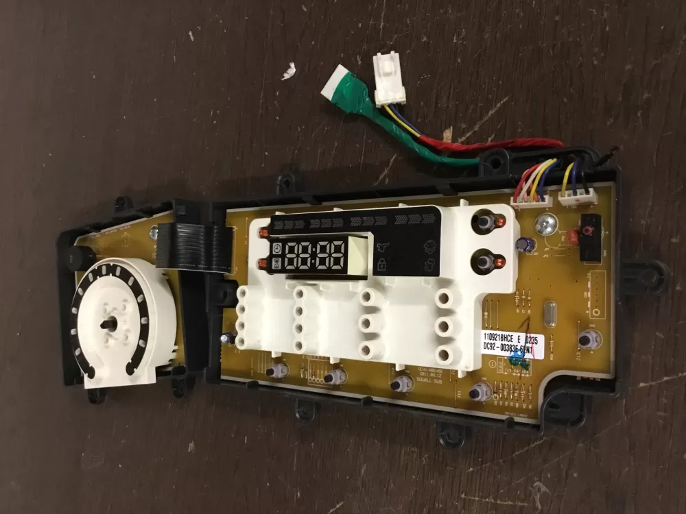 Samsung DC92-00383E DC92-00383A Washer UI Control Board AZ33504 | NRV367