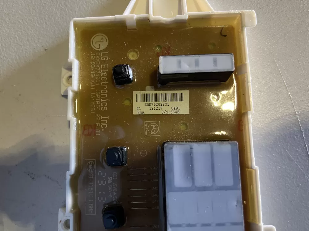 LG EBR76262201 EBR75446006 Washer Control Board AZ41235 | V409