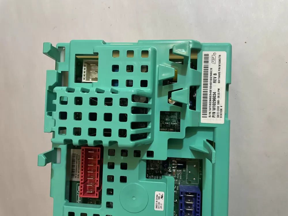 Whirlpool W10296034 W10393489 PS3495160 Washer Control Board AZ189894 | KM734