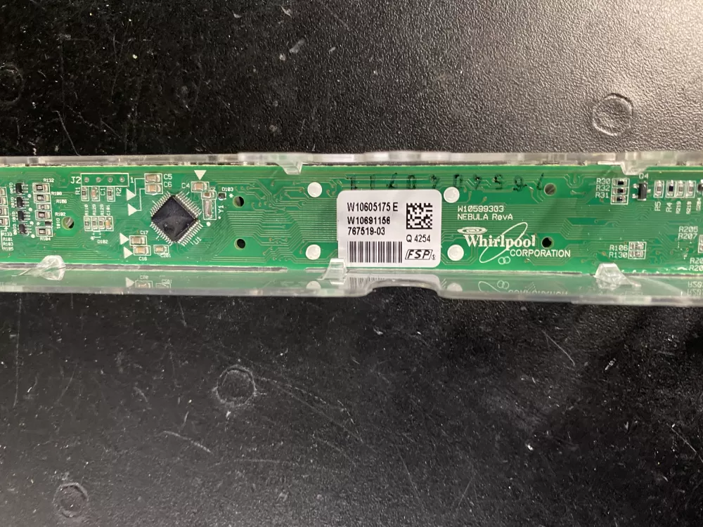 W10605175 Dishwasher Control Board User Interface W10620167 AZ5033 | BK1213