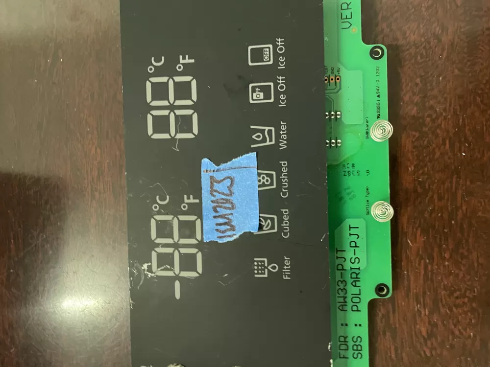 Samsung DA92-00153B Refrigerator Dispenser Control Board AZ60289 | KM2033