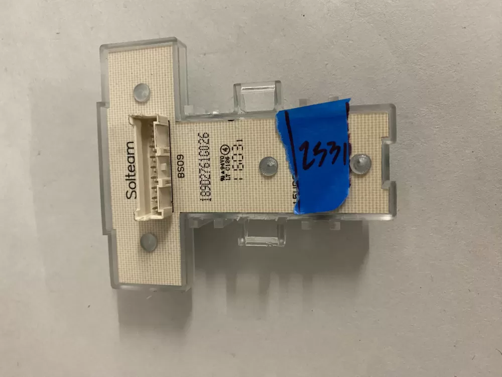 GE 189D2761G026 Dryer Control Board Start Switch AZ202830 | BK2331