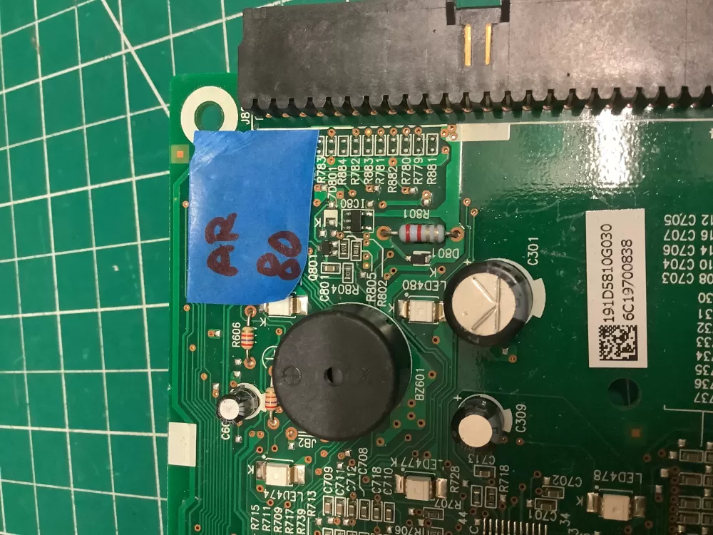 GE Range WB27X21393 WB27X25771 Oven Touch Panel Control Board AZ204743 | AR80